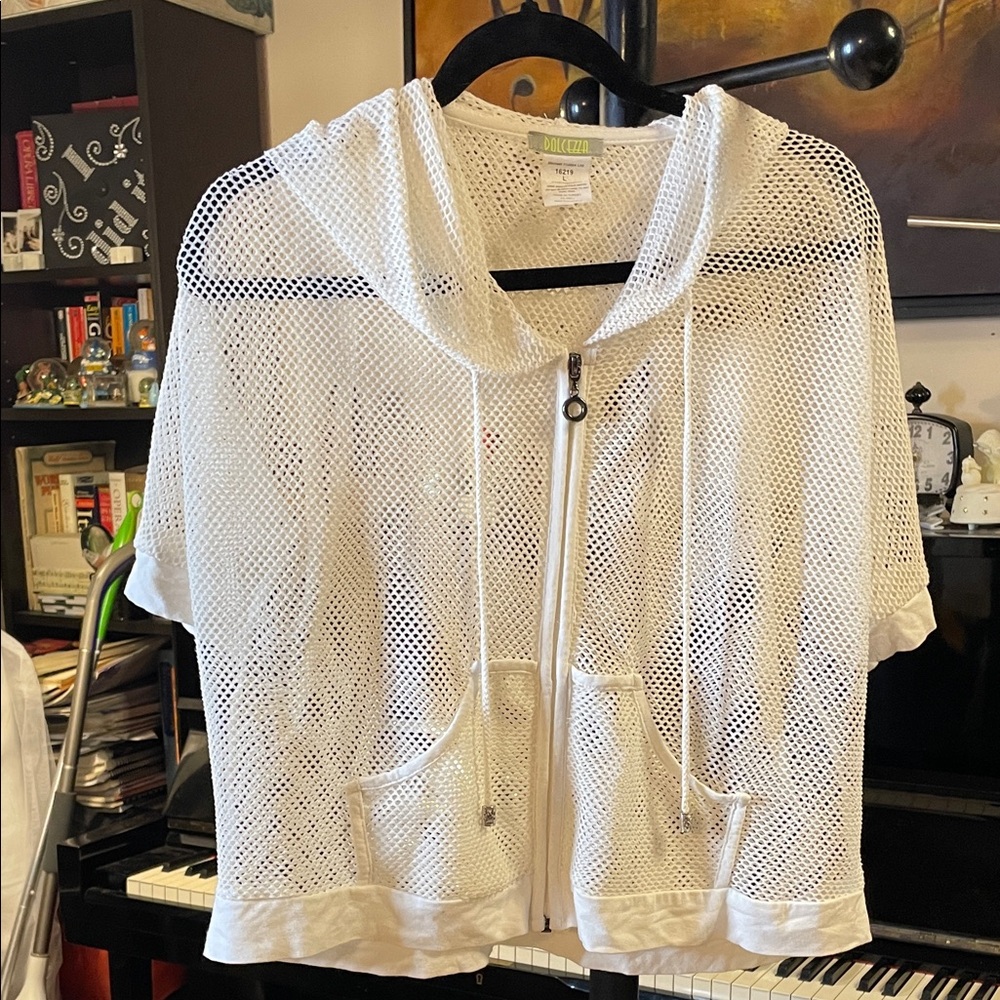 Dolcezza Mesh Women's Jacket Ivory